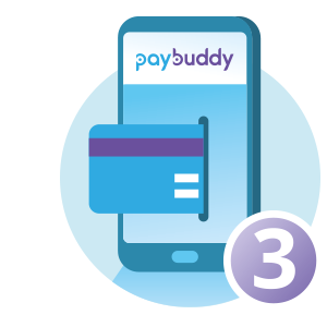 PayBuddy piktogram betaling nr3